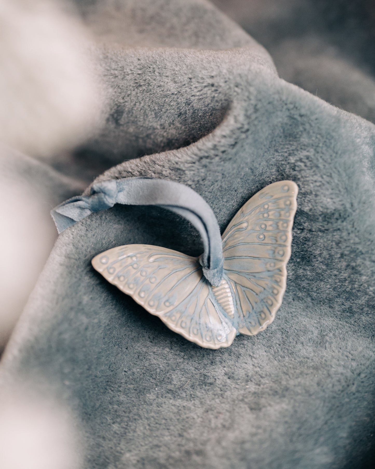 TSI x Rookwood Pottery - Sculptural Butterfly Ornament