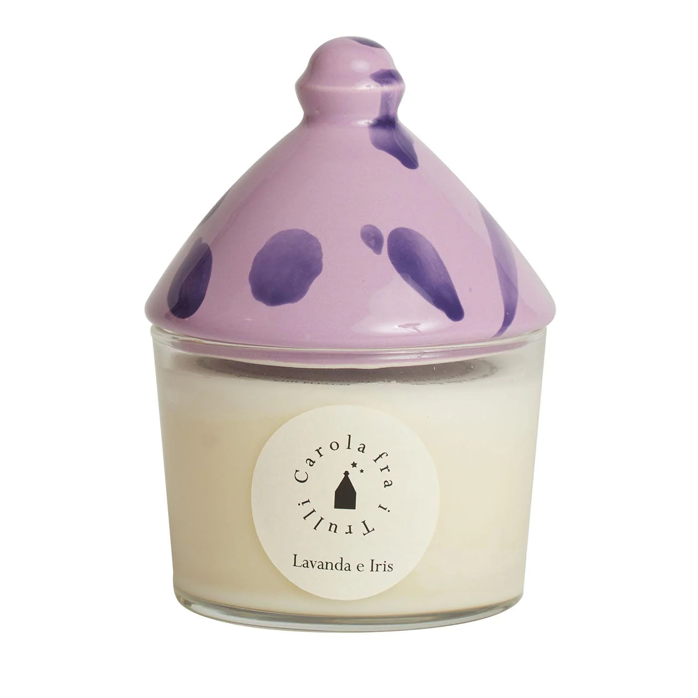 Small Candle with Lid - Lavender and Iris
