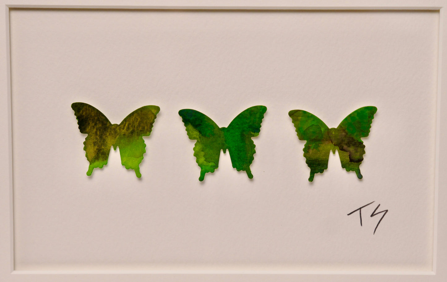 Three Butterflies 1