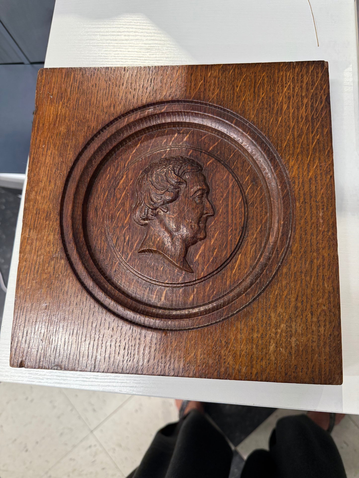 Duke of Wellington Wood Plaque
