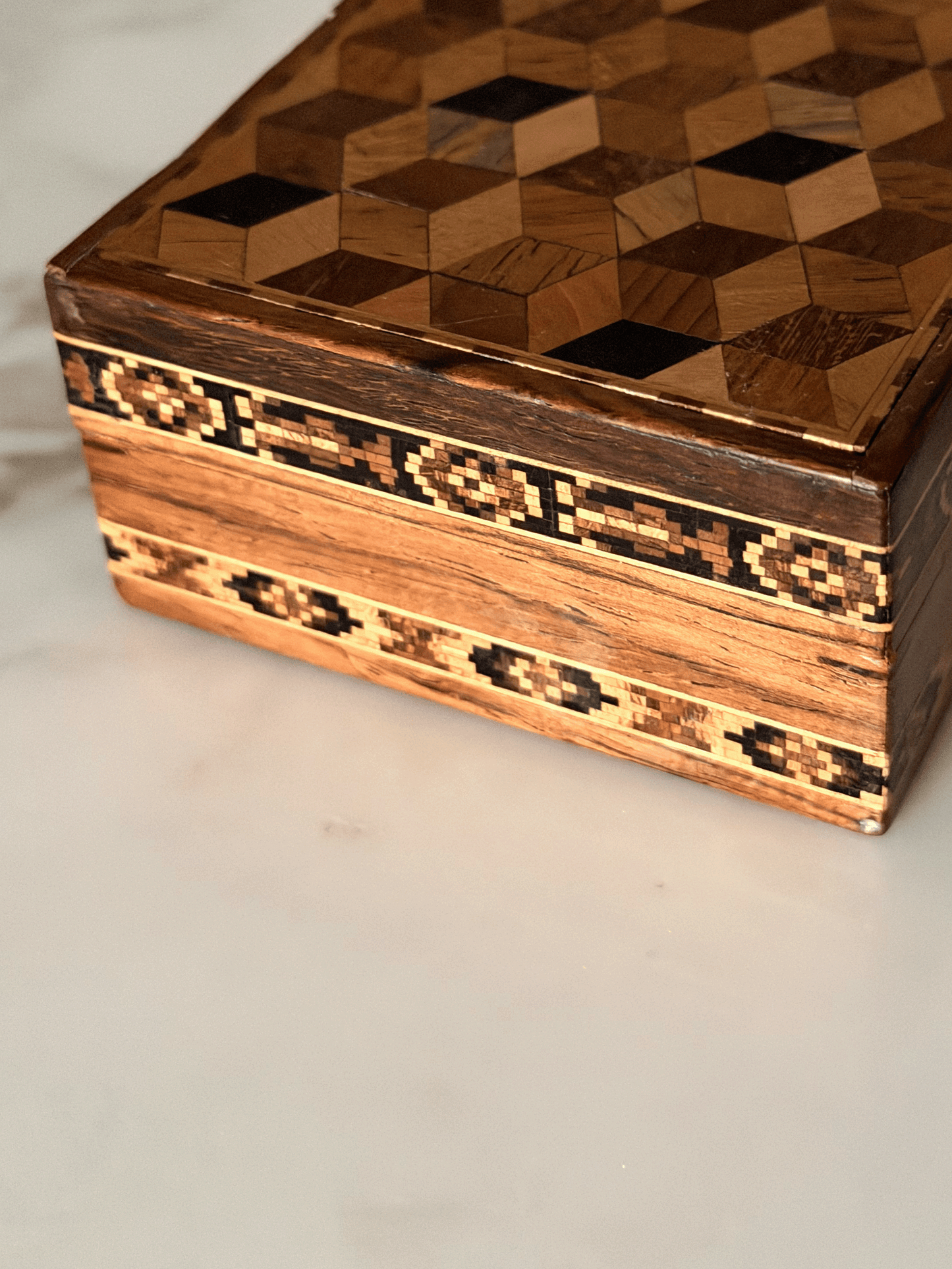 Tunbridgeware Wooden Box
