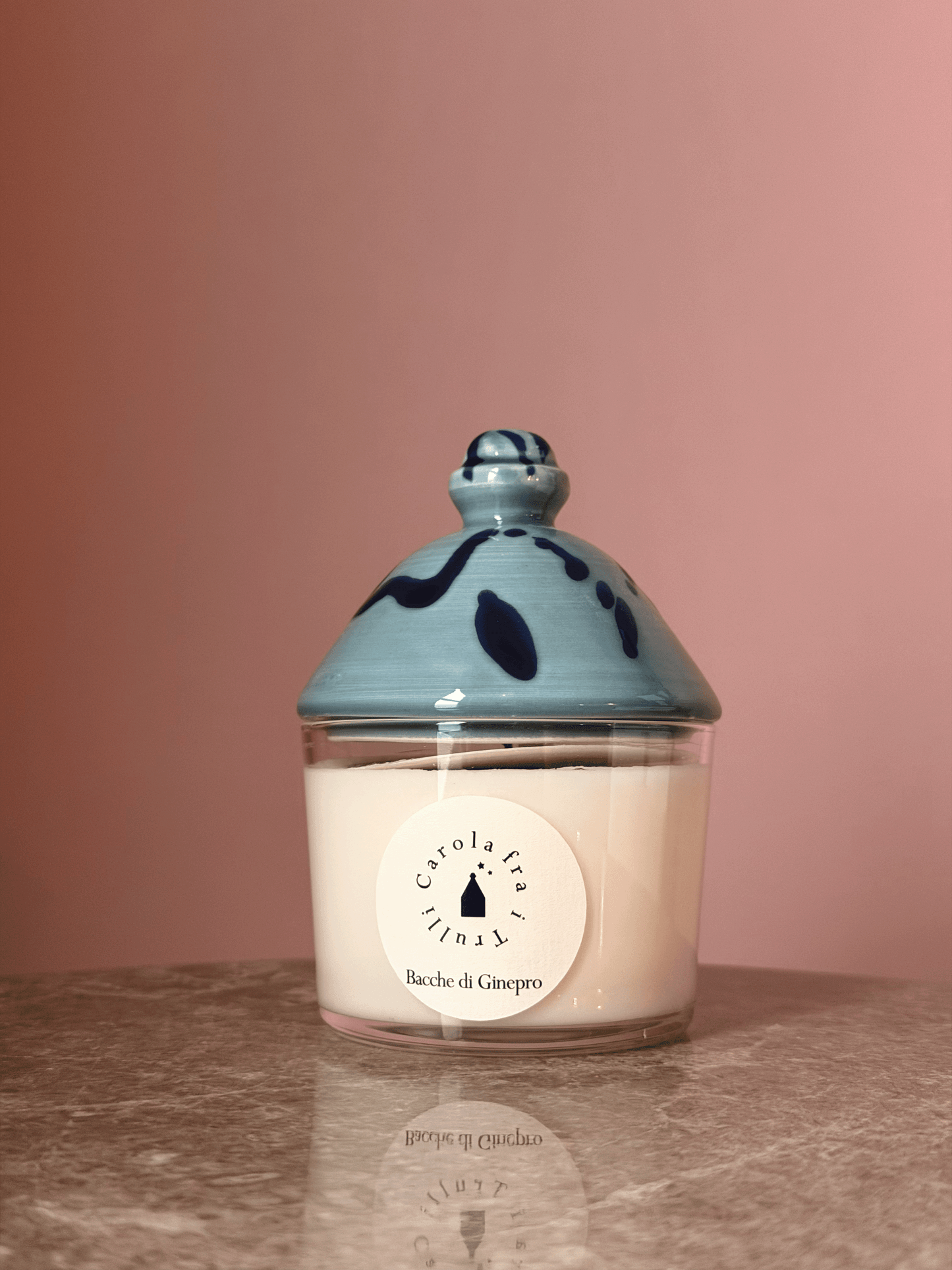 Small Candle with Lid - Juniper Berries