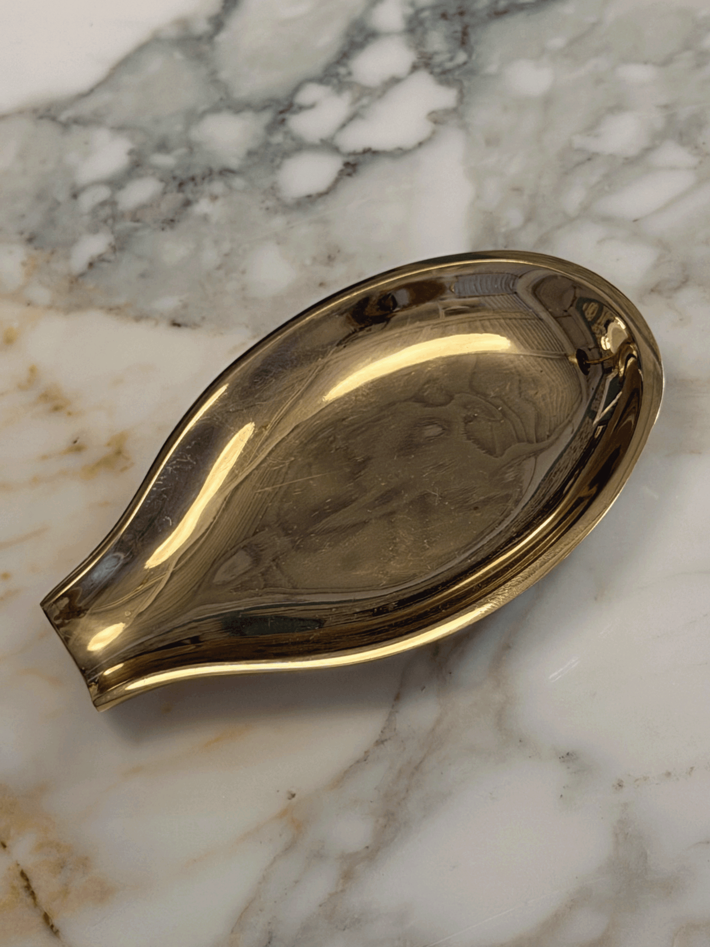 Brass Spoon Rest