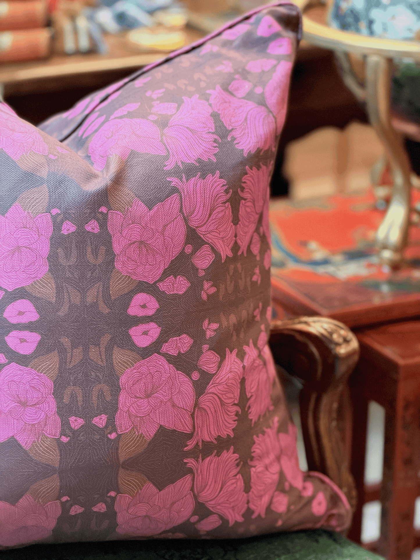 Anna, Rust – Euro Pillow