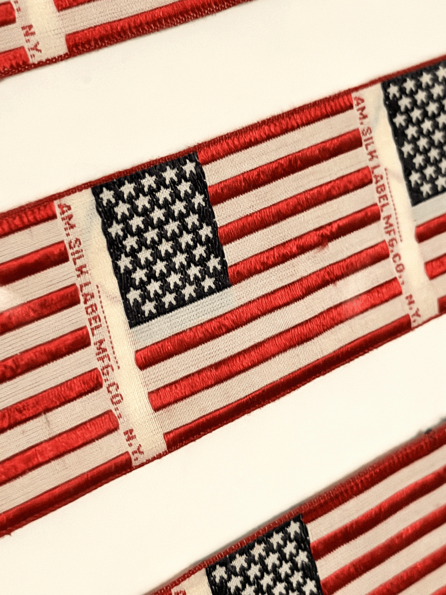 Framed Silk Flags