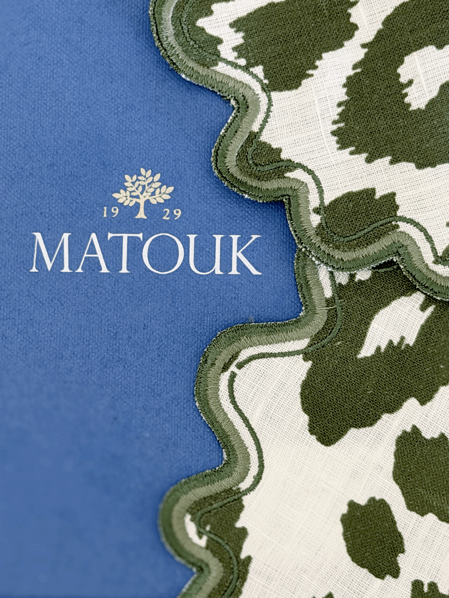 Matouk Leopard Cocktail Napkin, Set of 4
