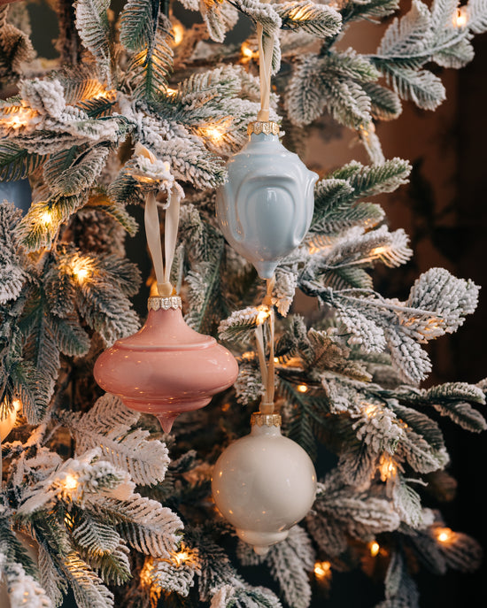 TSI Exclusive Finial Rookwood Ornament - Powder Blue
