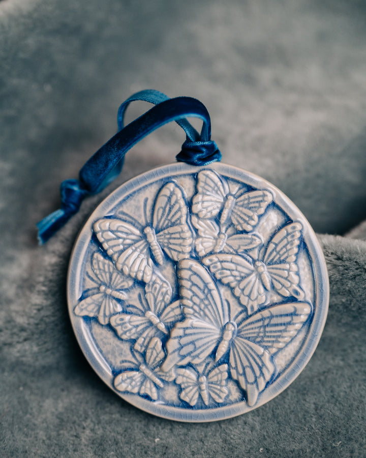 TSI x Rookwood Pottery - Butterfly Medallion Ornament