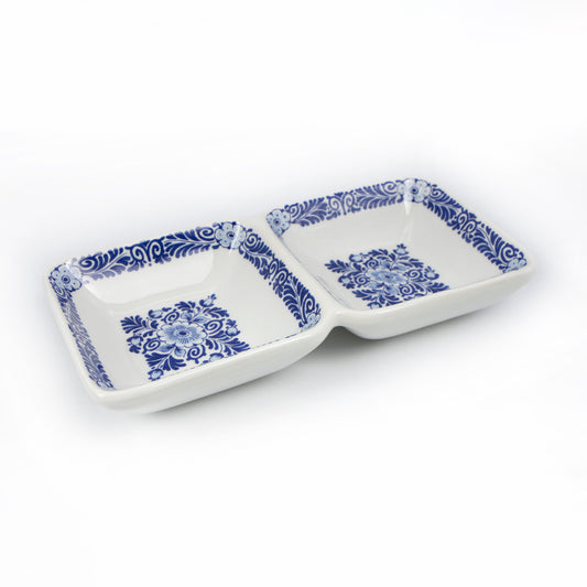 Delft Blue Serving Duo dish