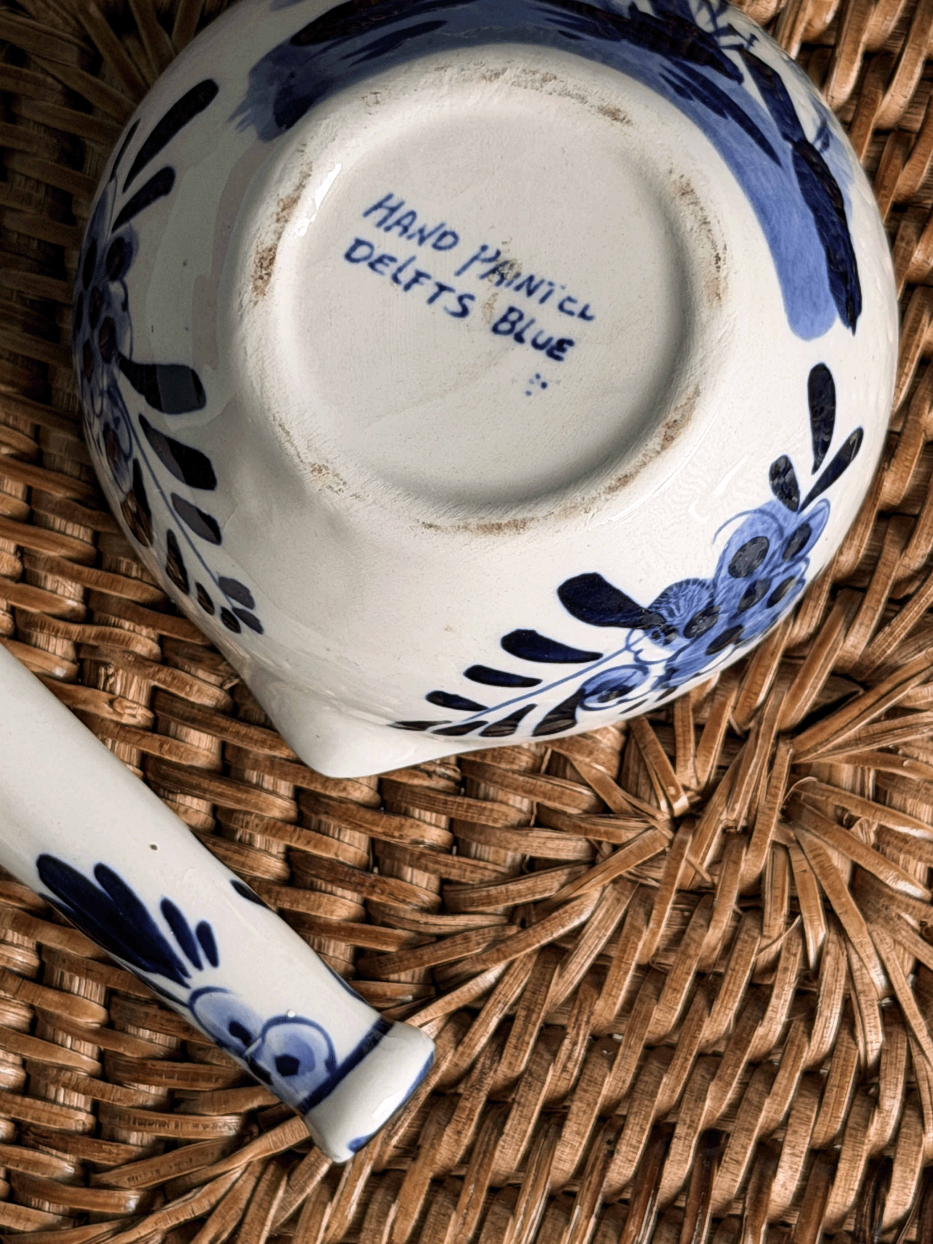 Delfts Blue Spice Mortar and Pestle