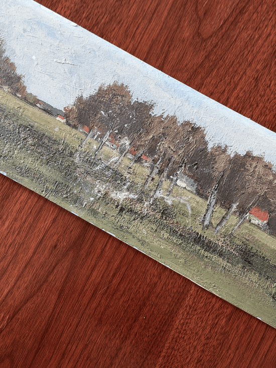 1973 Roland van Lerberghe "Normandie" Landscape Panorama