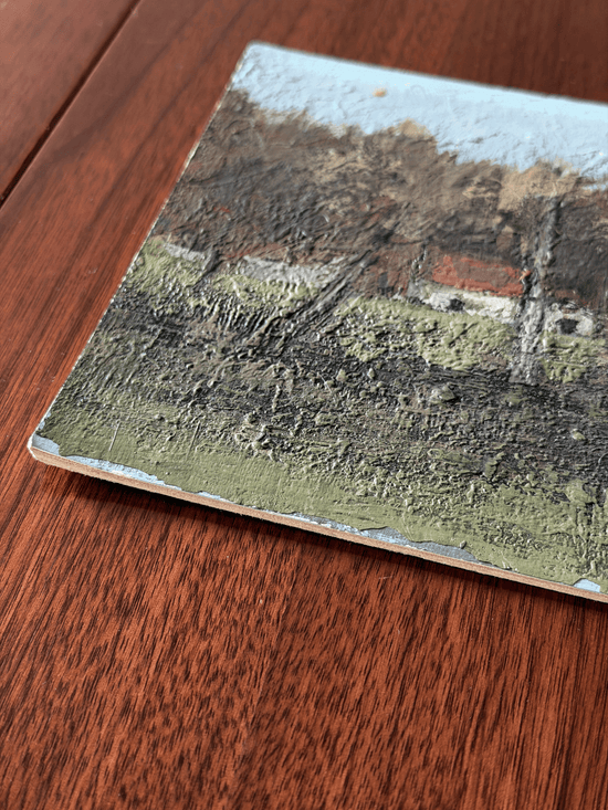 1973 Roland van Lerberghe "Normandie" Landscape Panorama