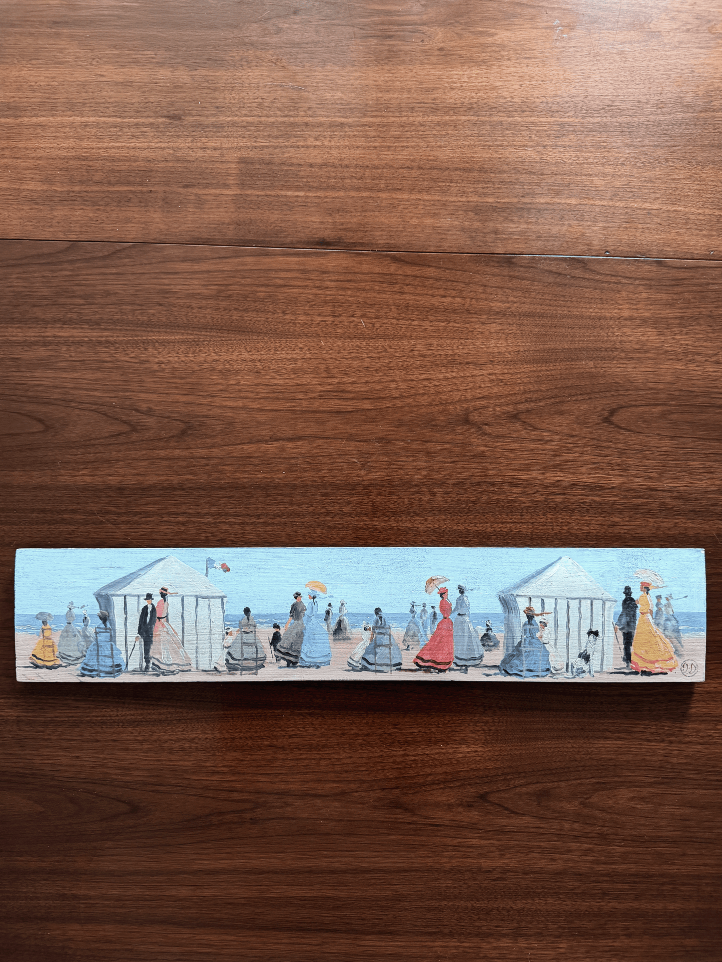 Belle Époque Trouville Beach Panorama