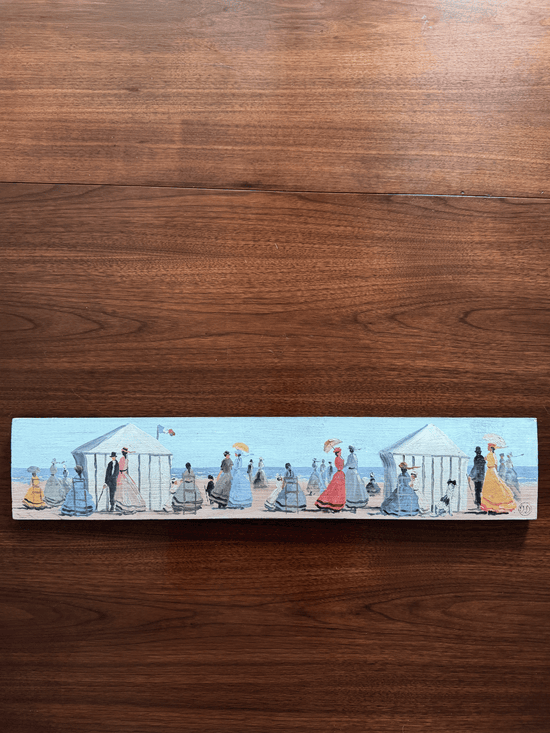 Belle Époque Trouville Beach Panorama