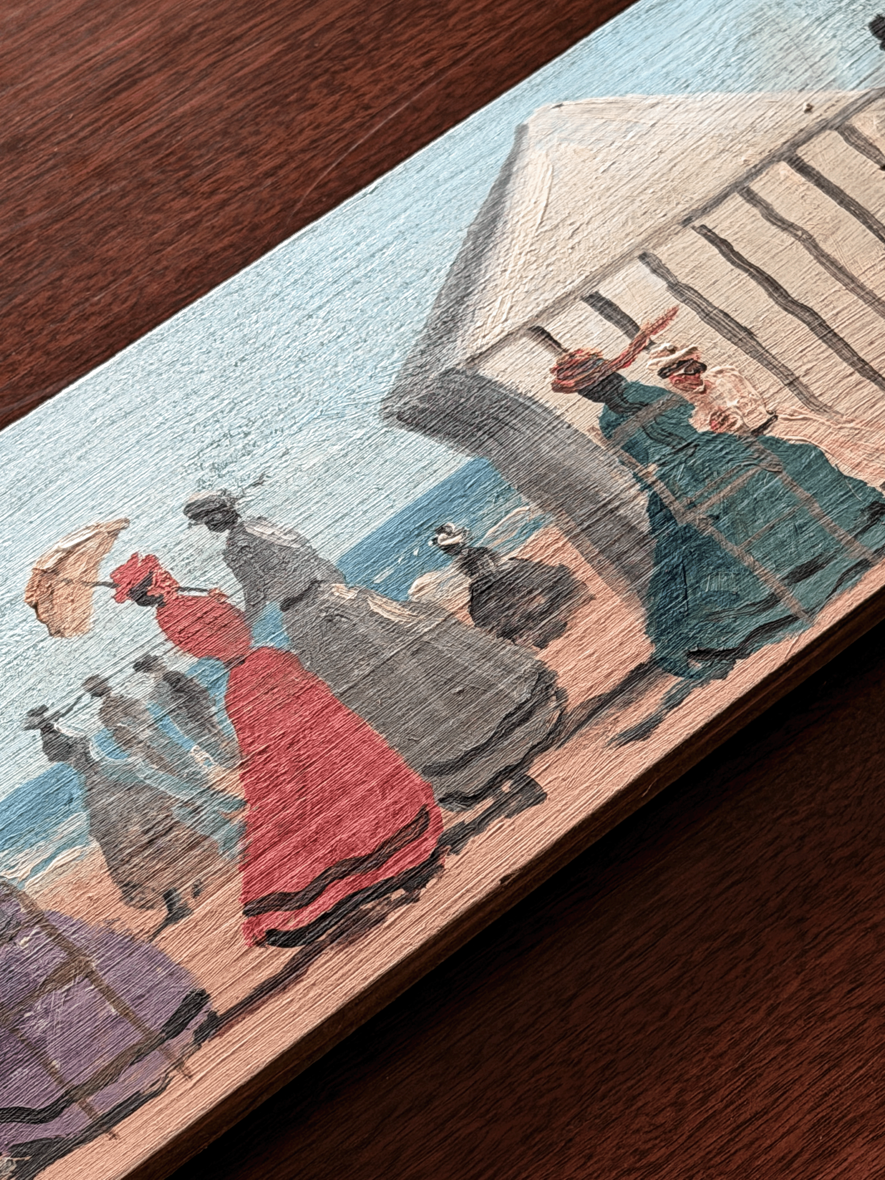 Belle Époque Trouville Beach Panorama