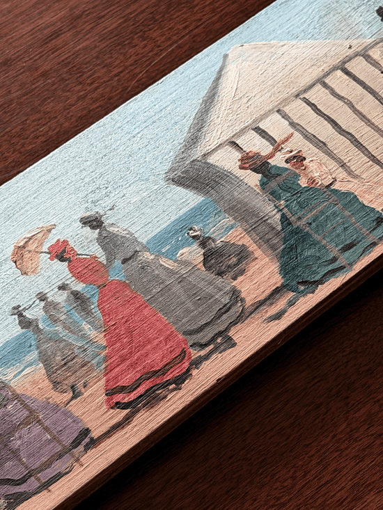 Belle Époque Trouville Beach Panorama