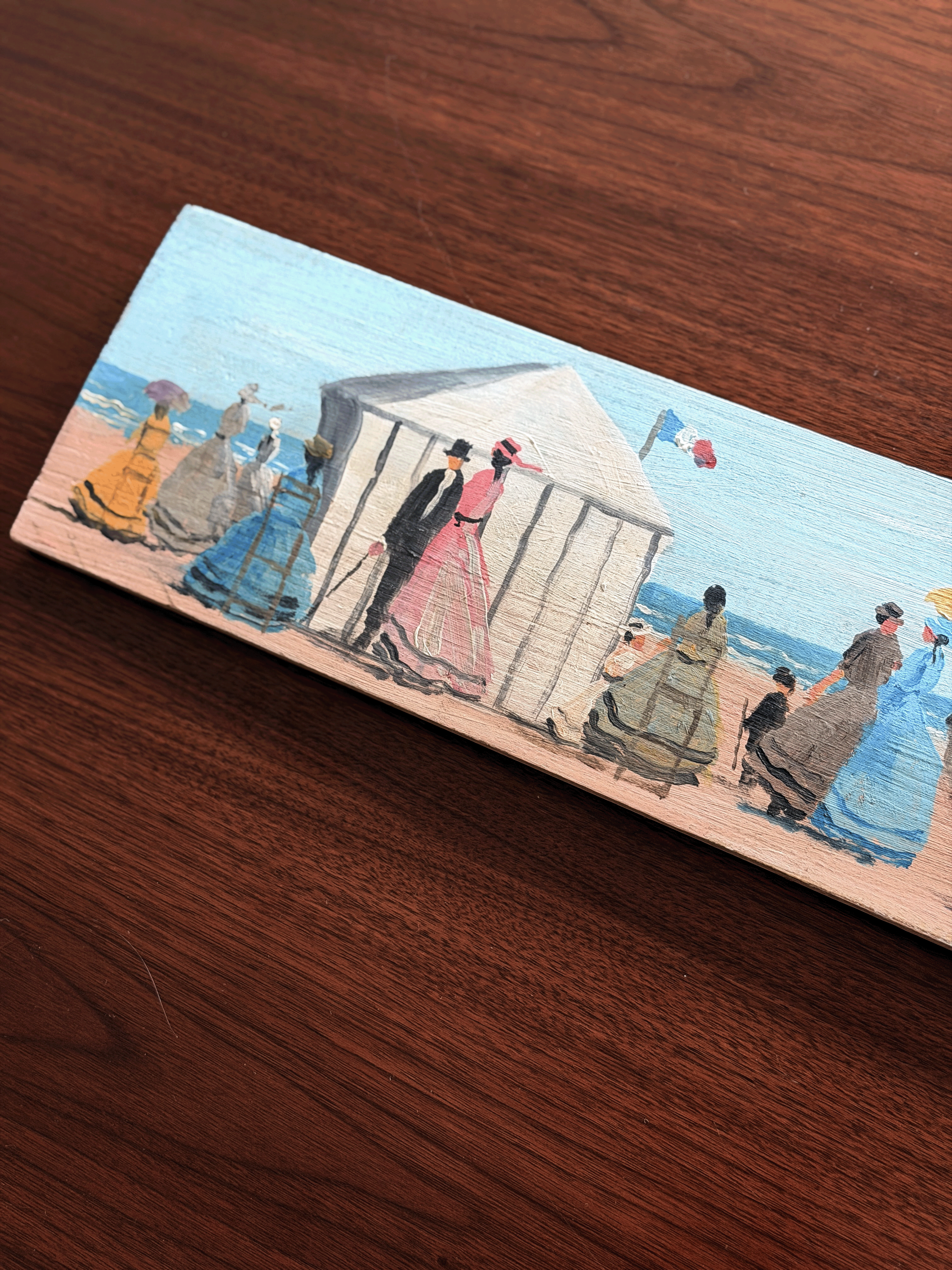 Belle Époque Trouville Beach Panorama