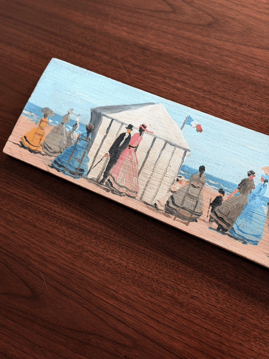 Belle Époque Trouville Beach Panorama