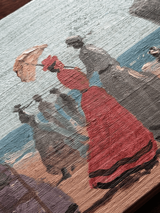 Belle Époque Trouville Beach Panorama