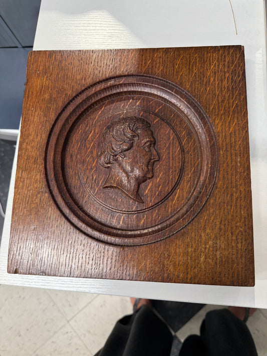 Duke of Wellington Wood Plaque