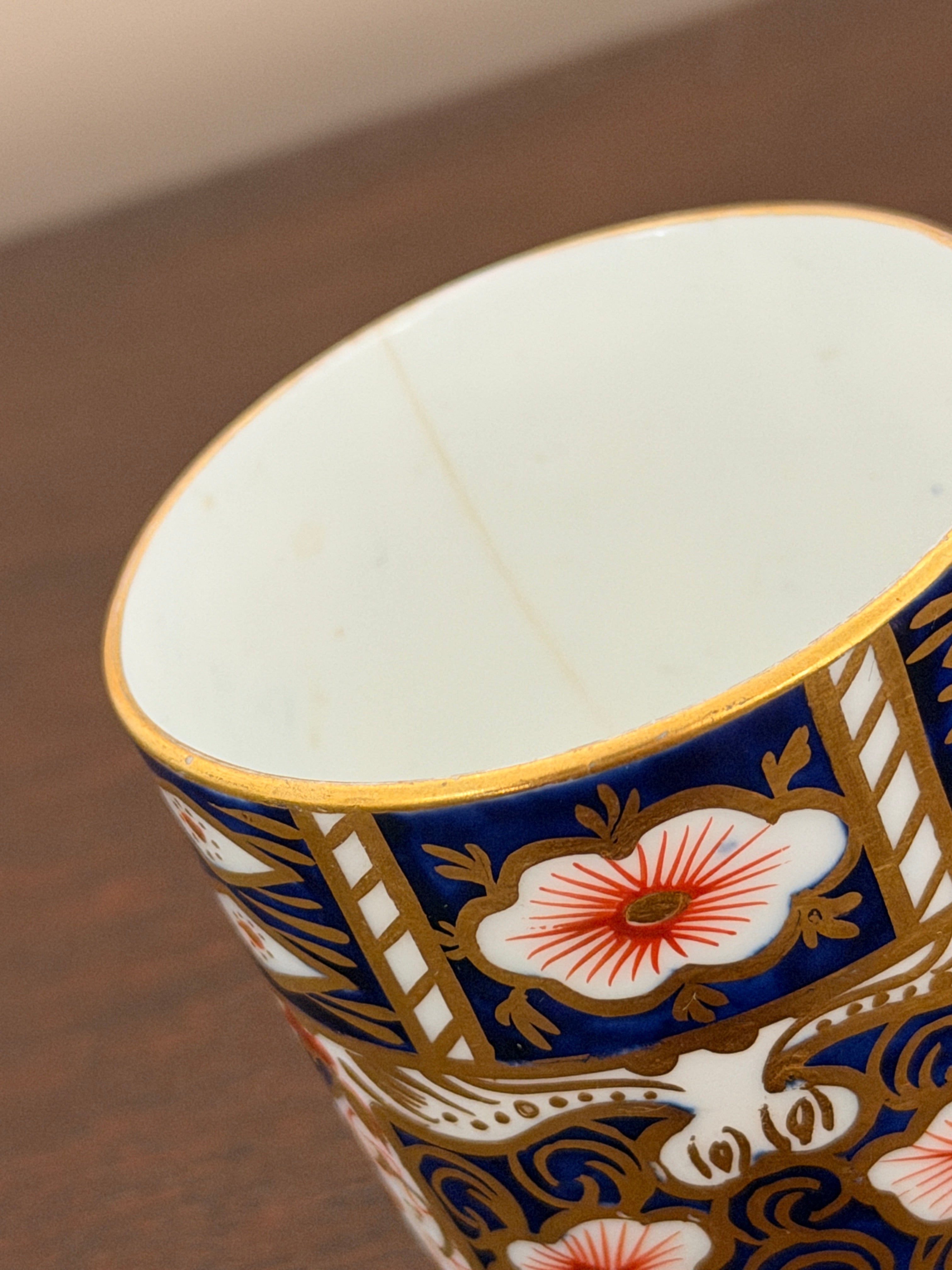 Royal Crown Derby "Traditional Imari" Bone China Demitasse Cup