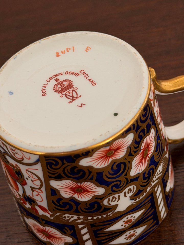 Royal Crown Derby "Traditional Imari" Bone China Demitasse Cup