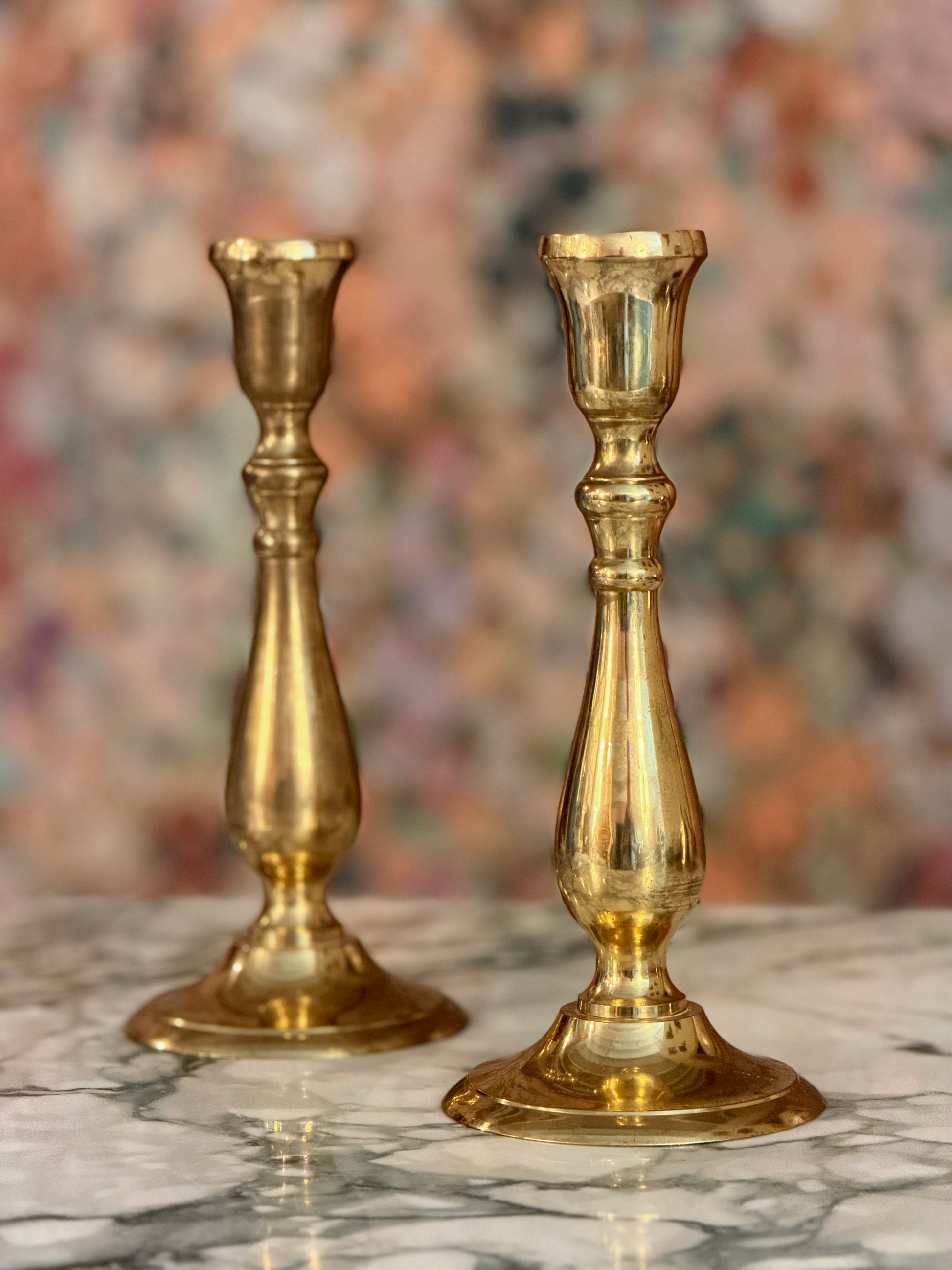 Pair of Brass Candlesticks