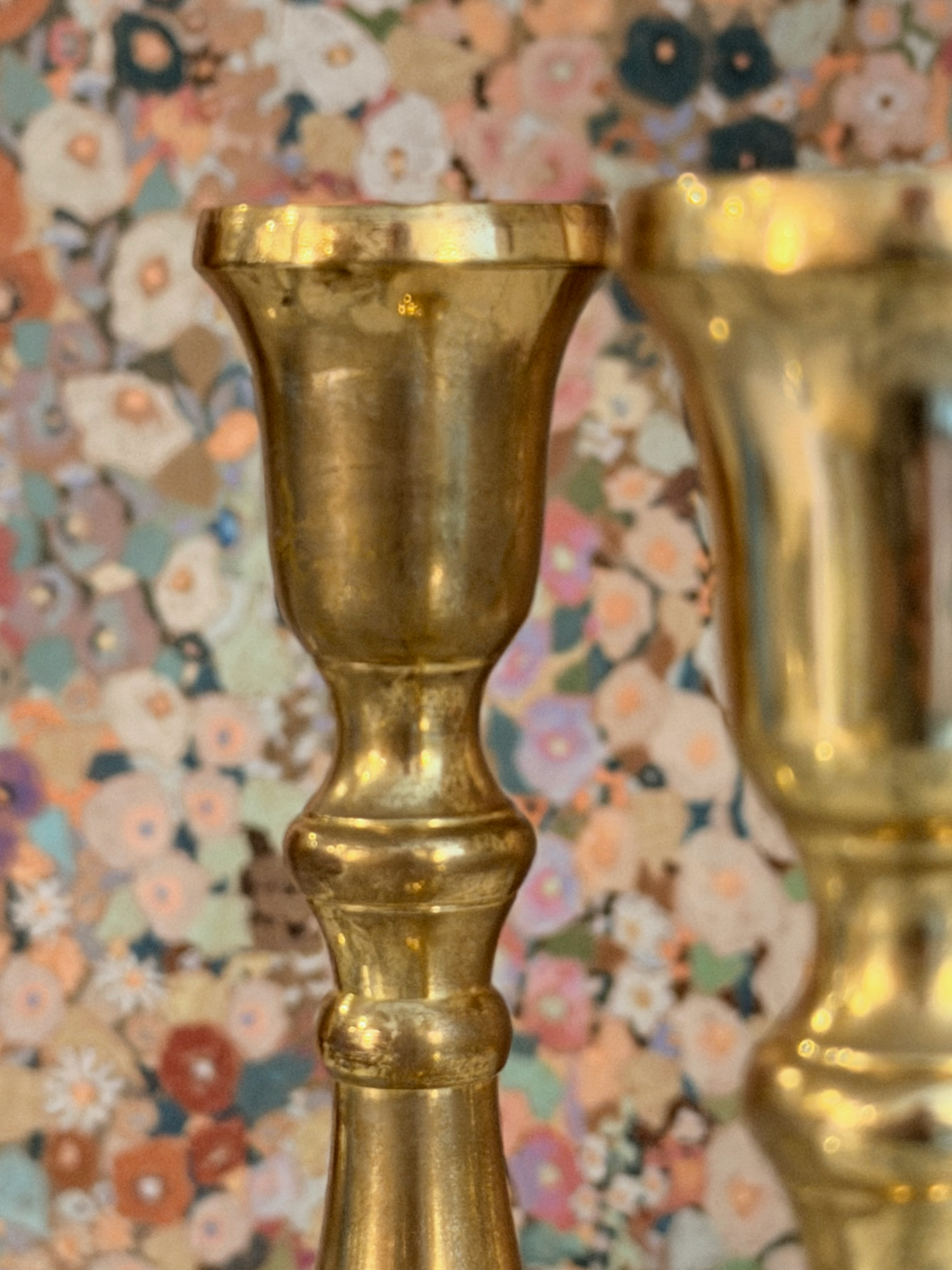 Pair of Brass Candlesticks