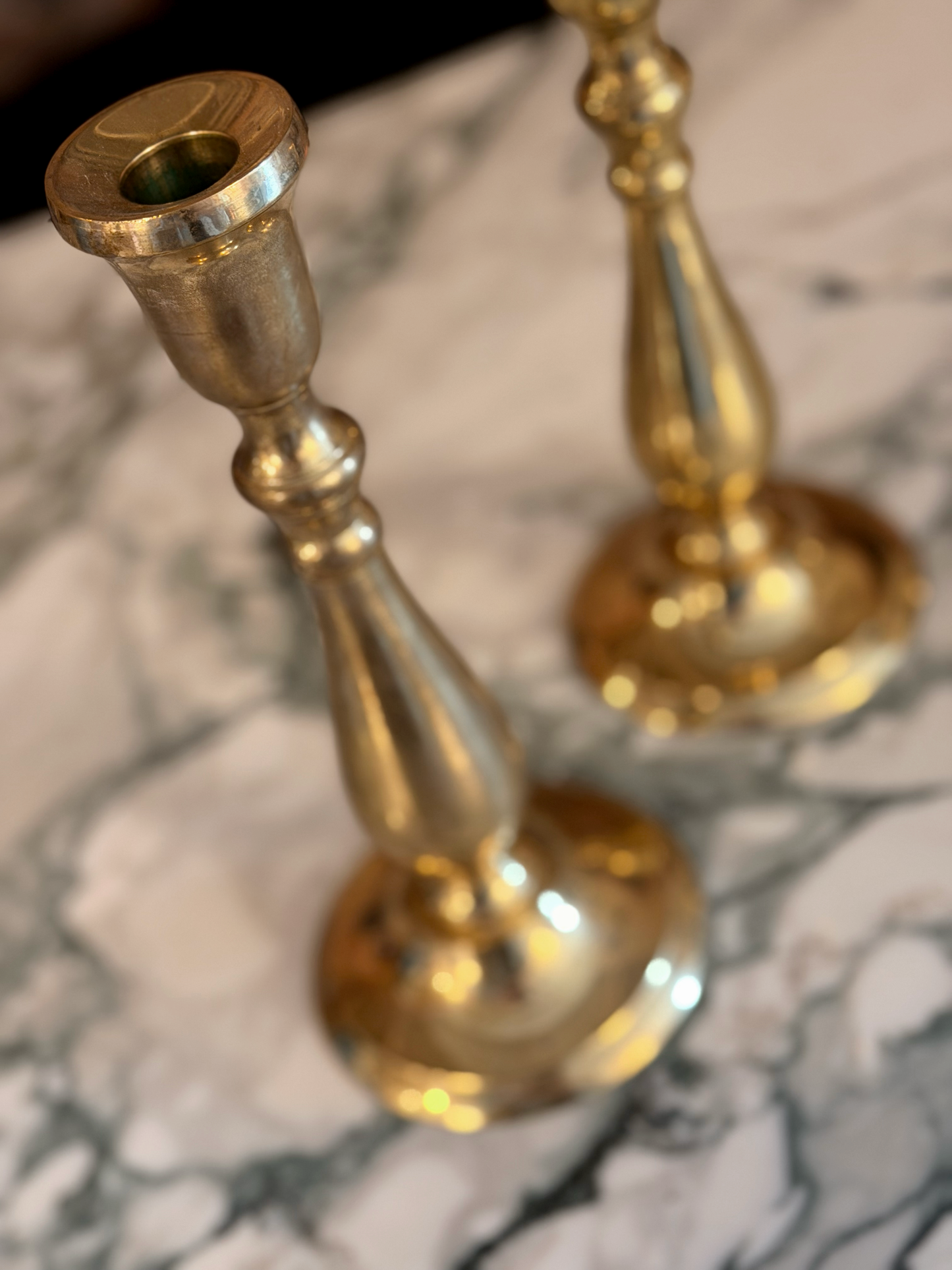 Pair of Brass Candlesticks