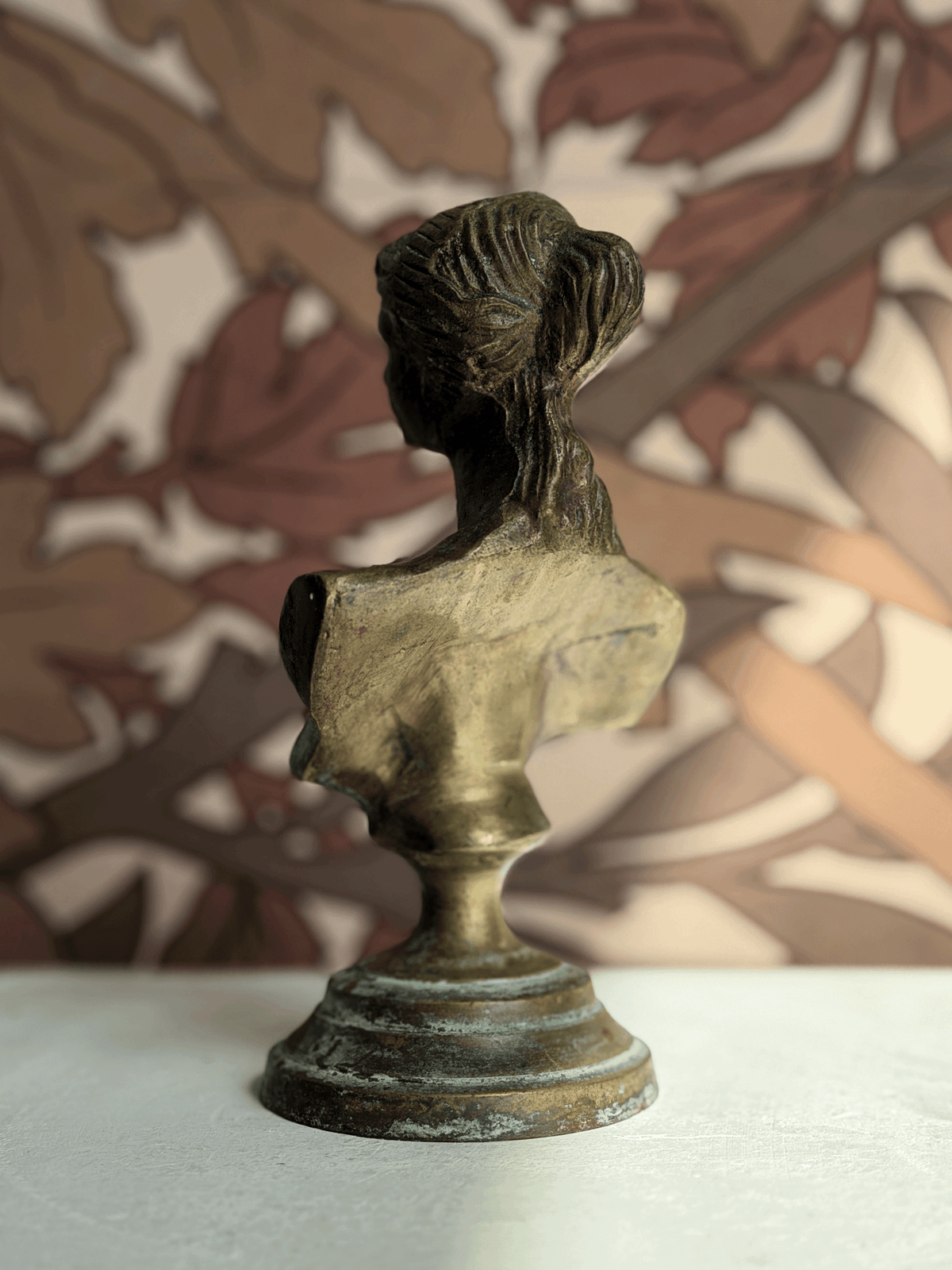 Antique 19th Century Grand Tour 6" Bronze Bust of Venus de Milo