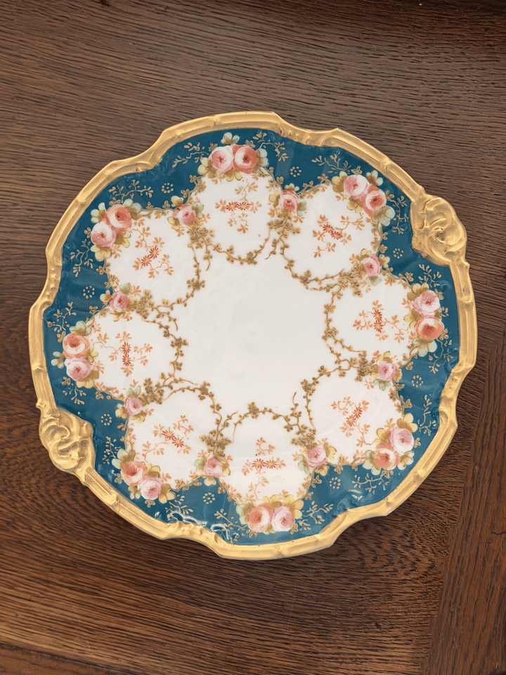 Antique French Limoges Cabinet Plate