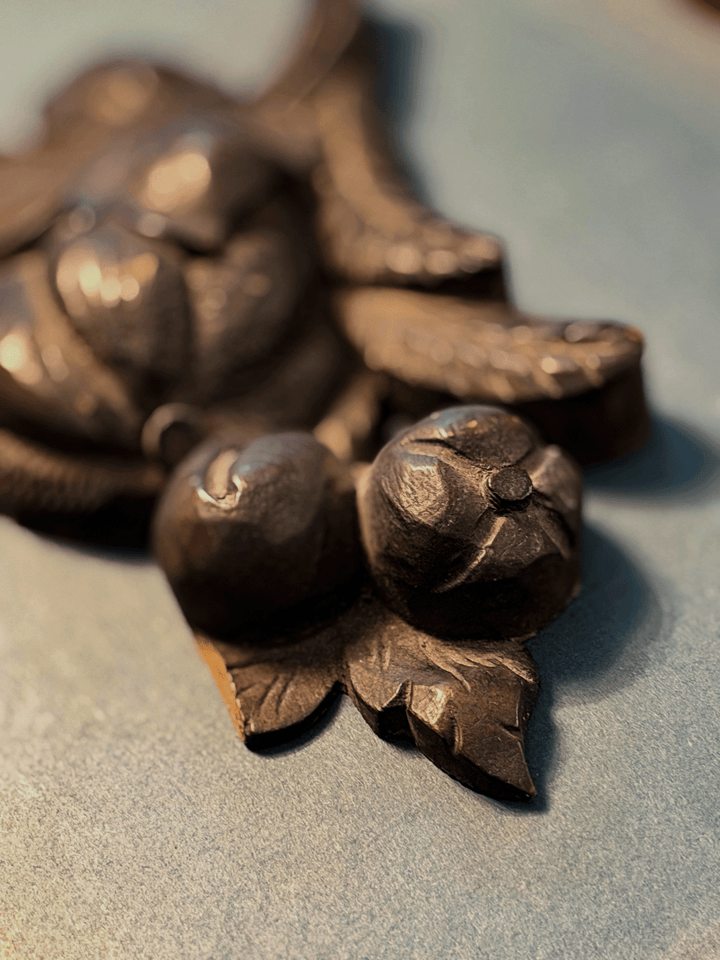 Vintage Carved Wood Fragment