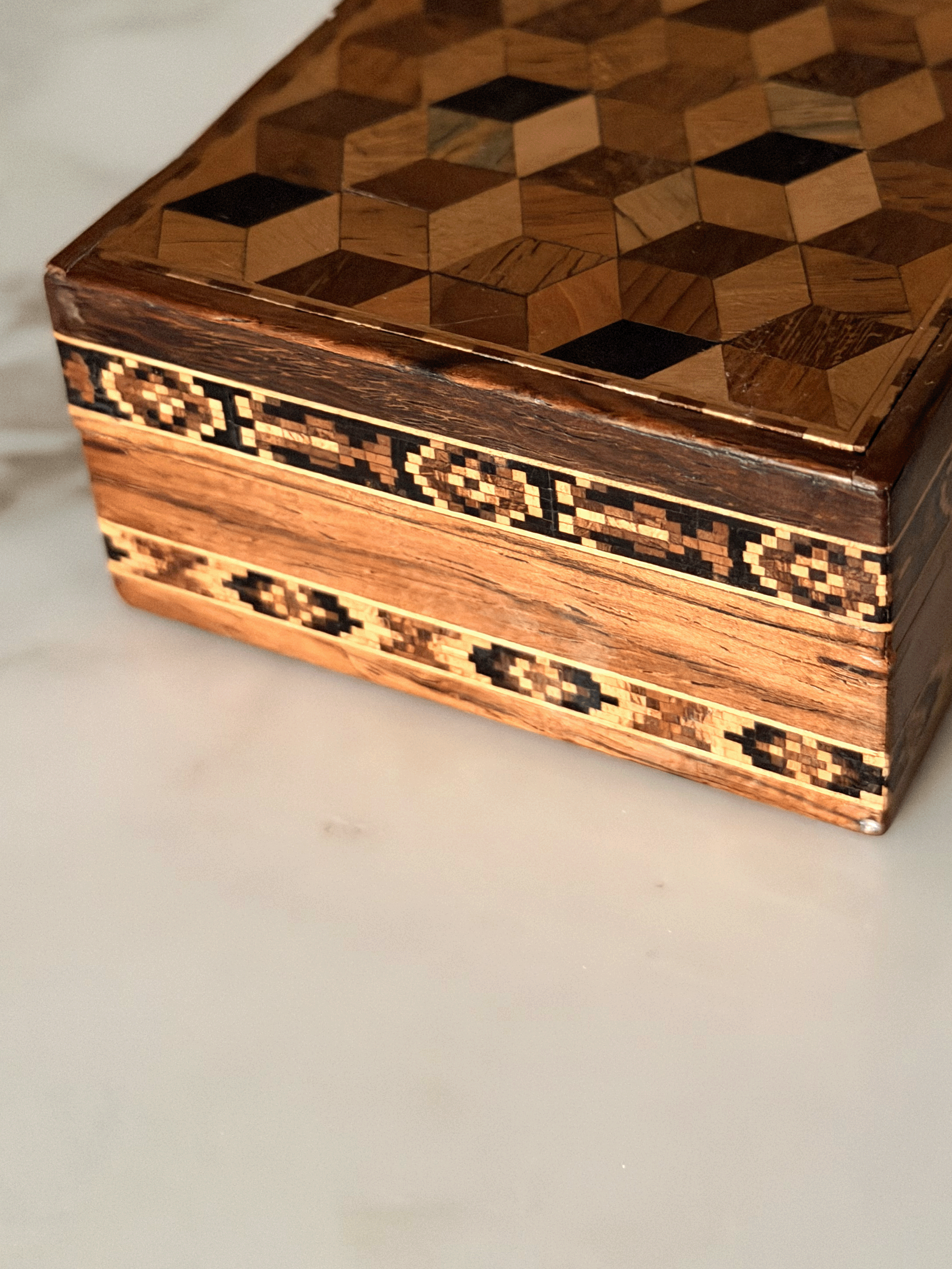 Tunbridgeware Wooden Box