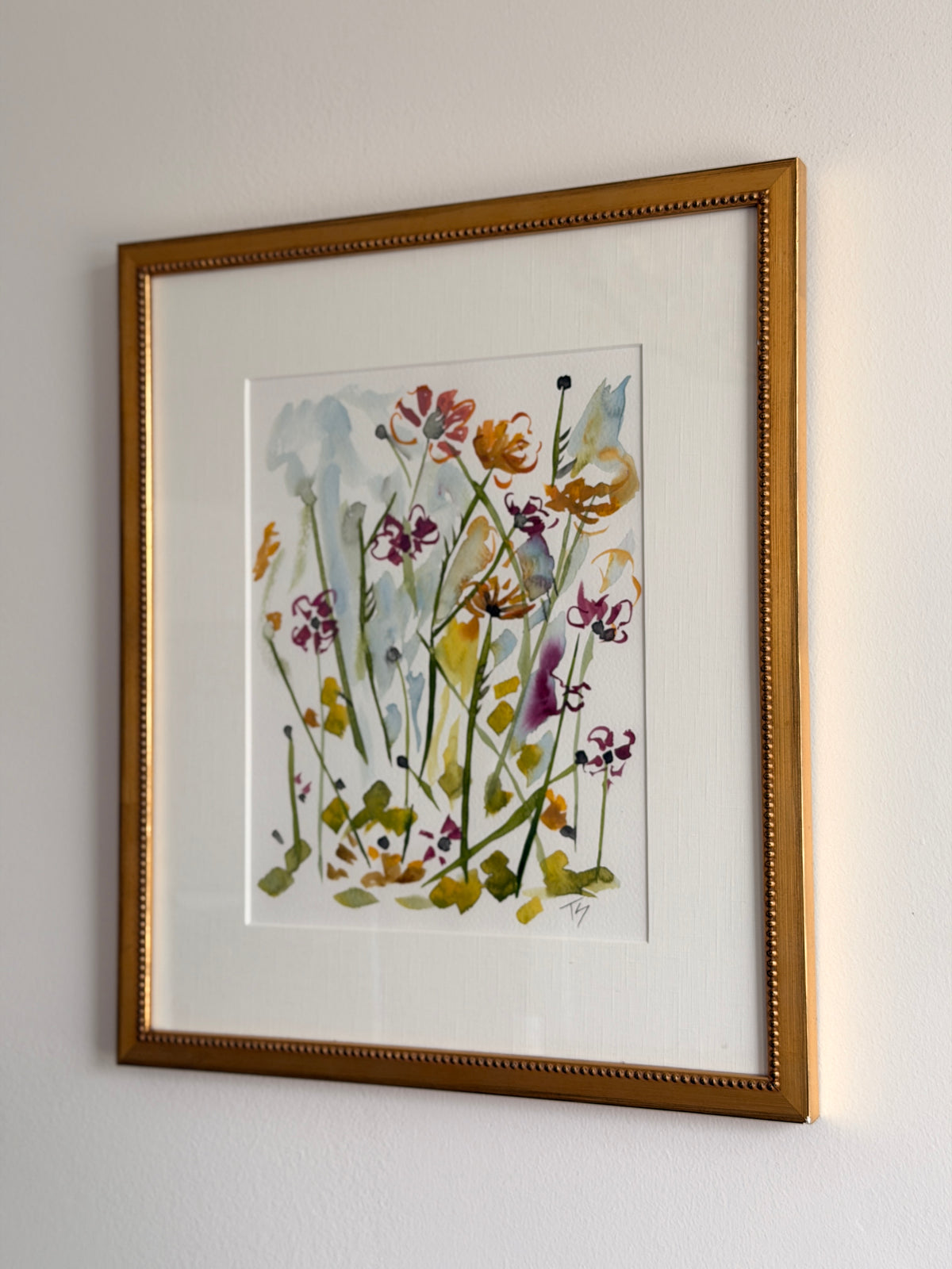 Floral Watercolor by Tiffany Skilling