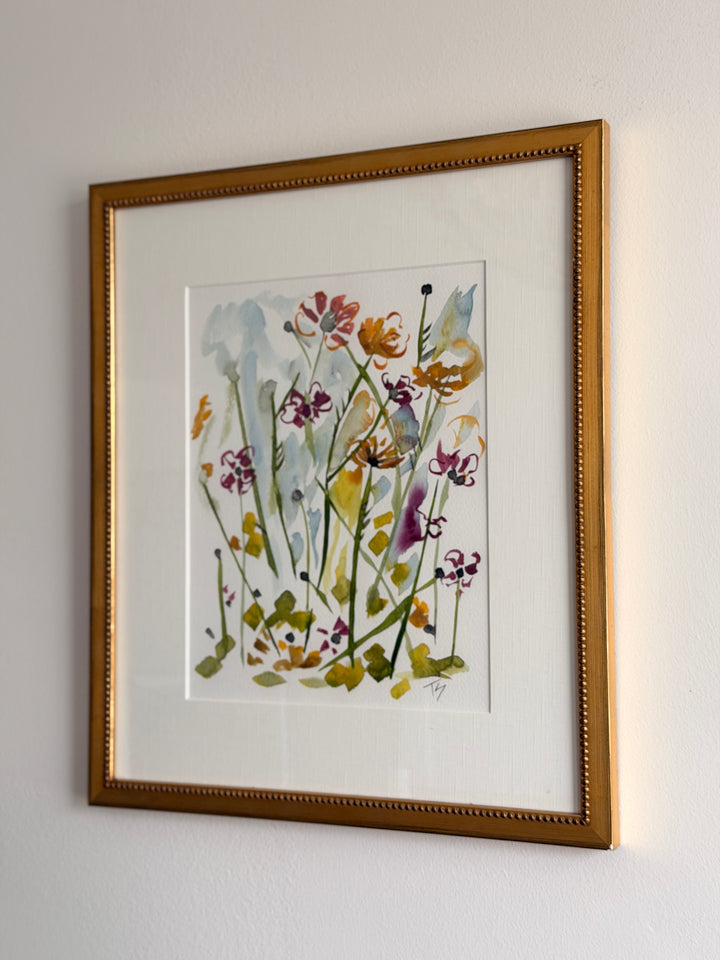 Floral Watercolor by Tiffany Skilling