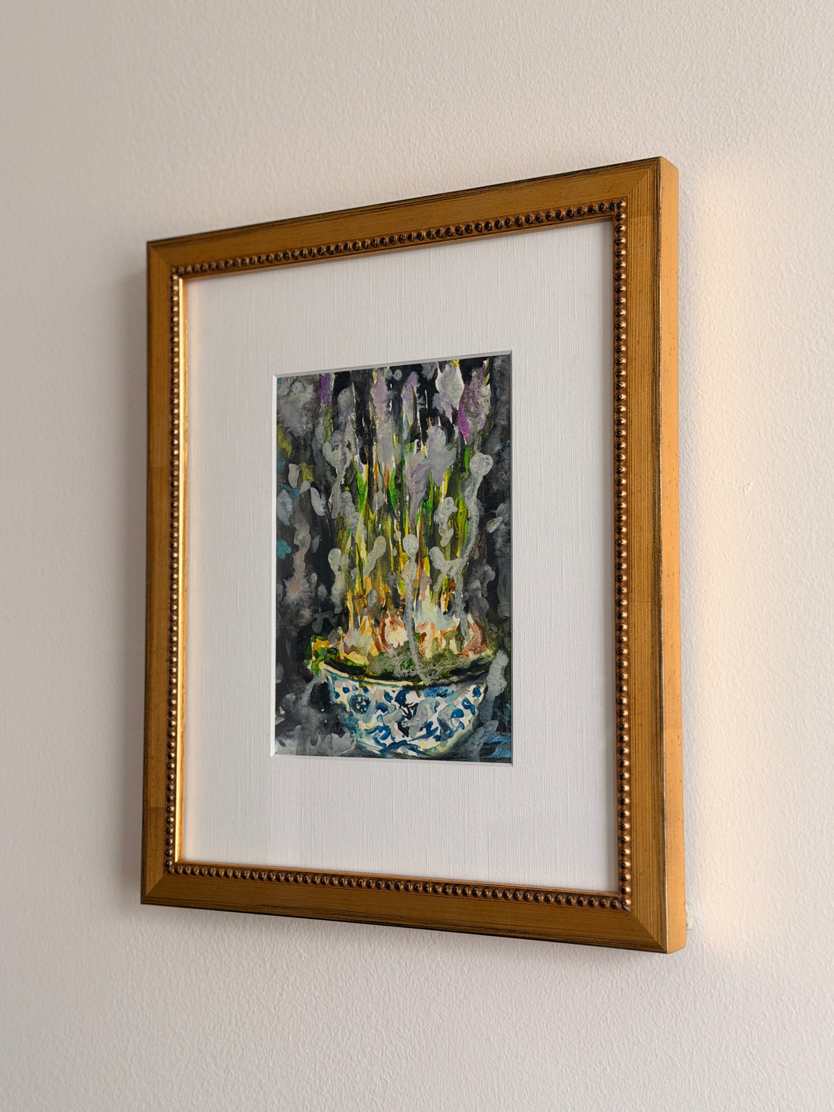 Abstract Watercolor by Tiffany Skilling