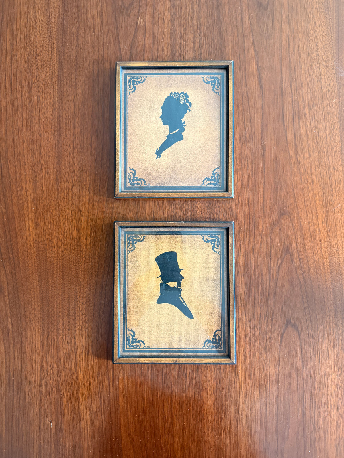Vintage Silhouette Portraits, Set