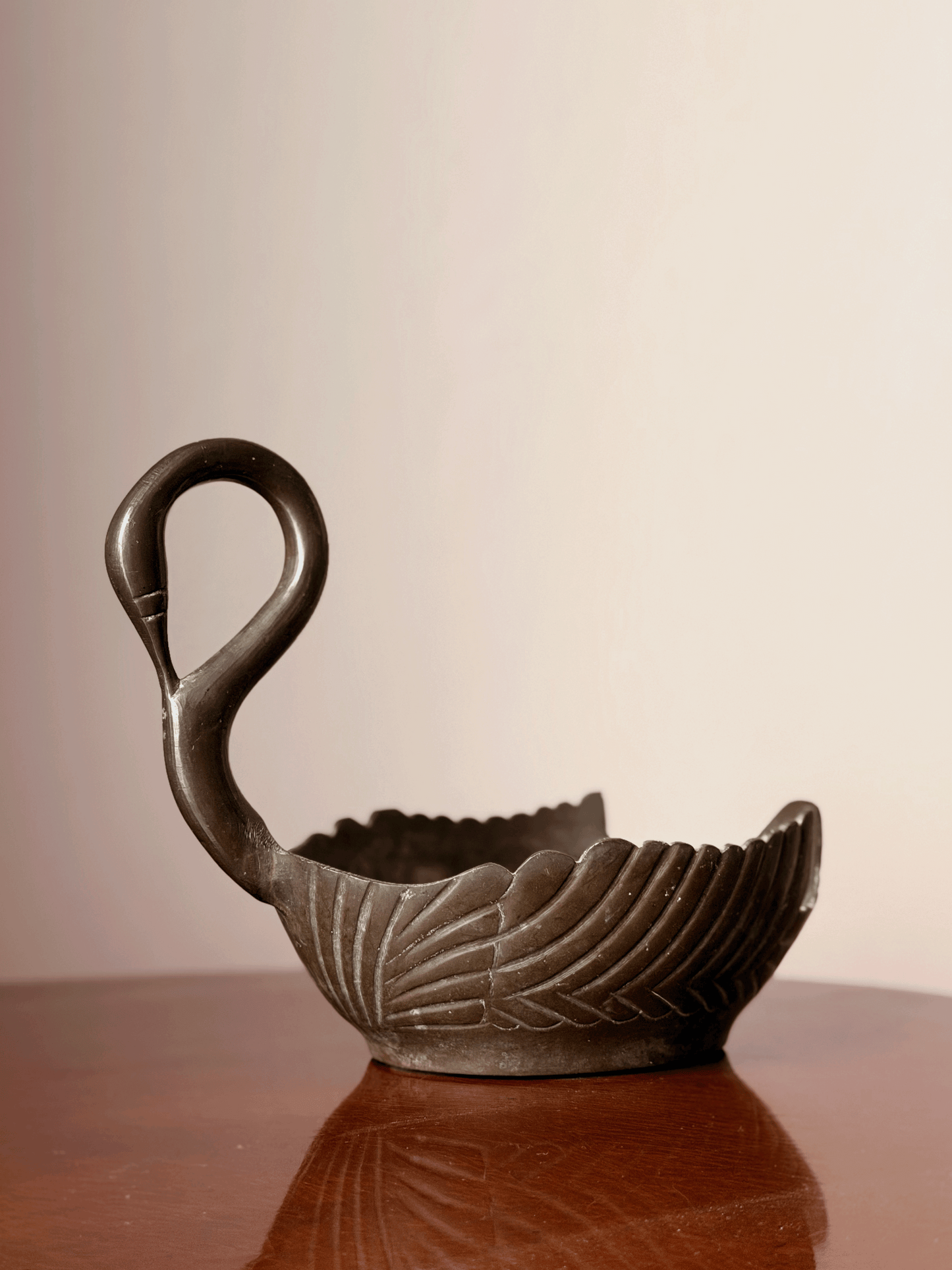 Brass Swan Bowl