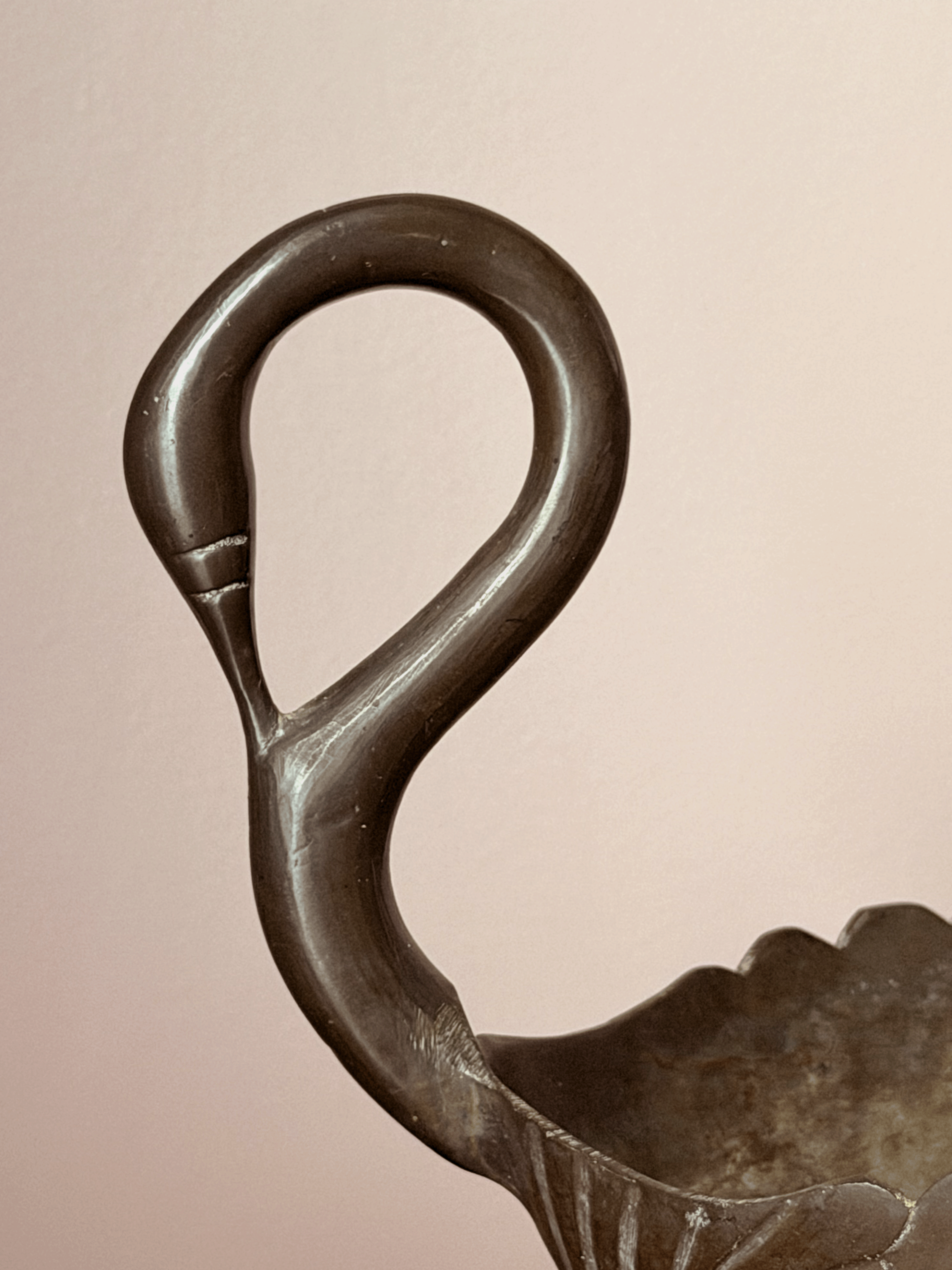 Brass Swan Bowl