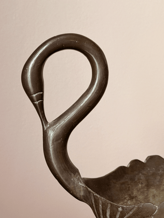 Brass Swan Bowl
