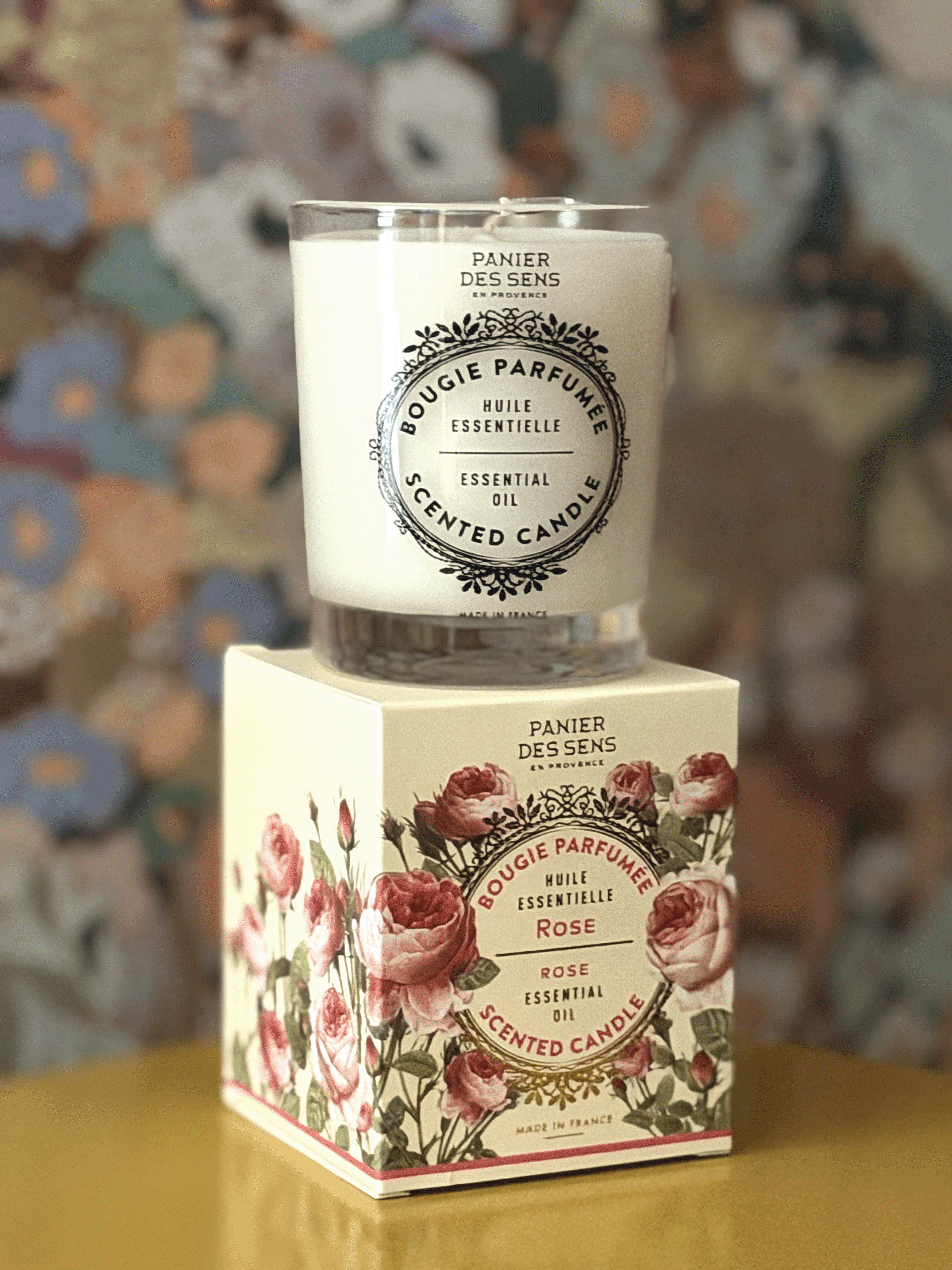 Rose, Panier Des Sens Scented Candle