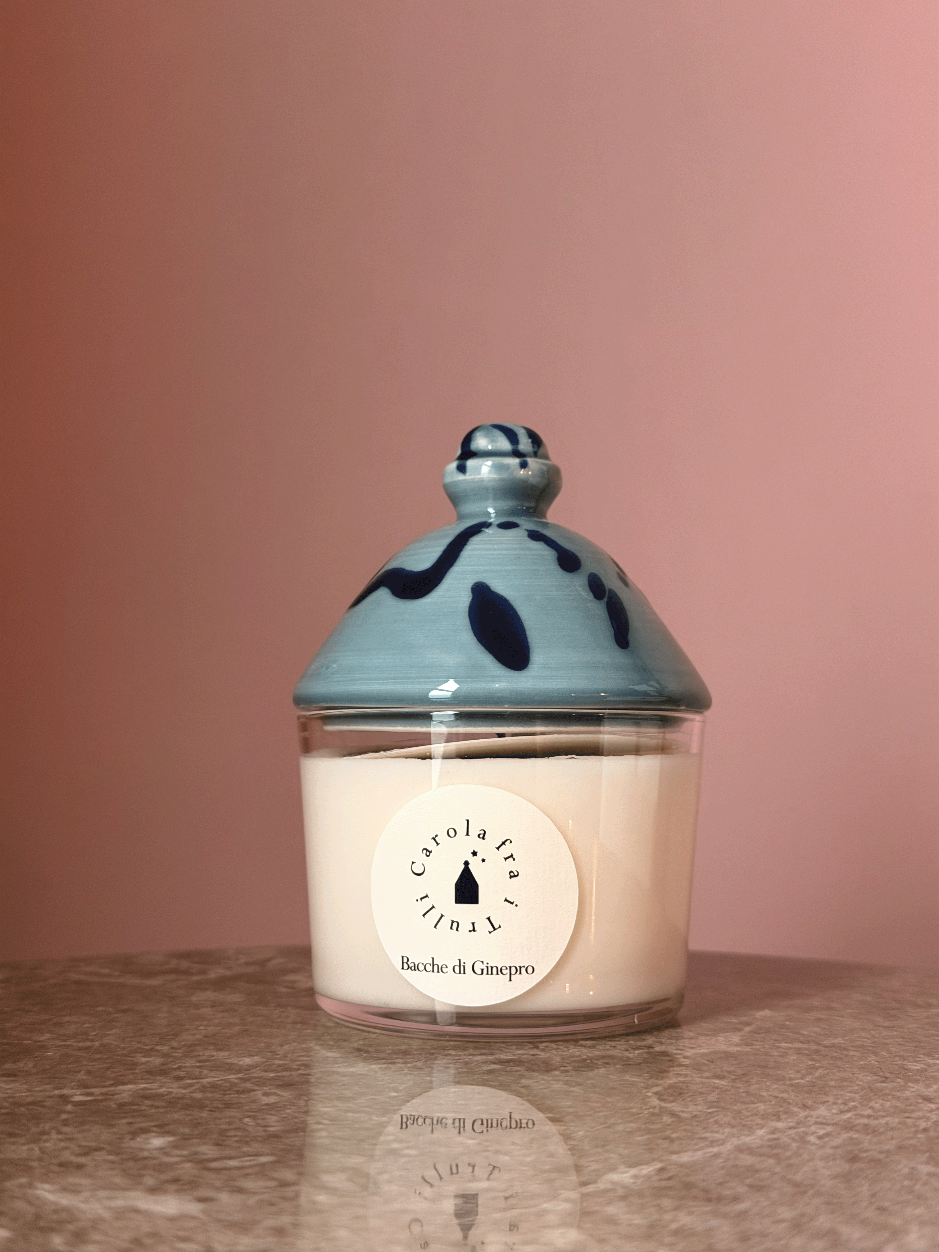 Small Candle with Lid - Juniper Berries
