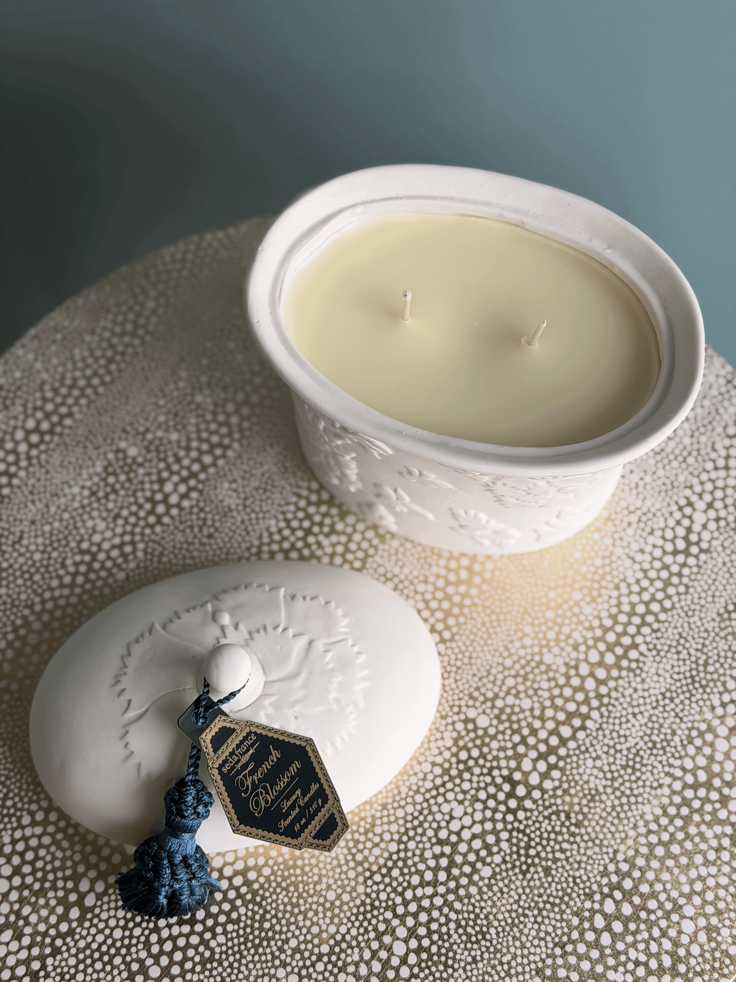 French Blossom Two-Wick Candle