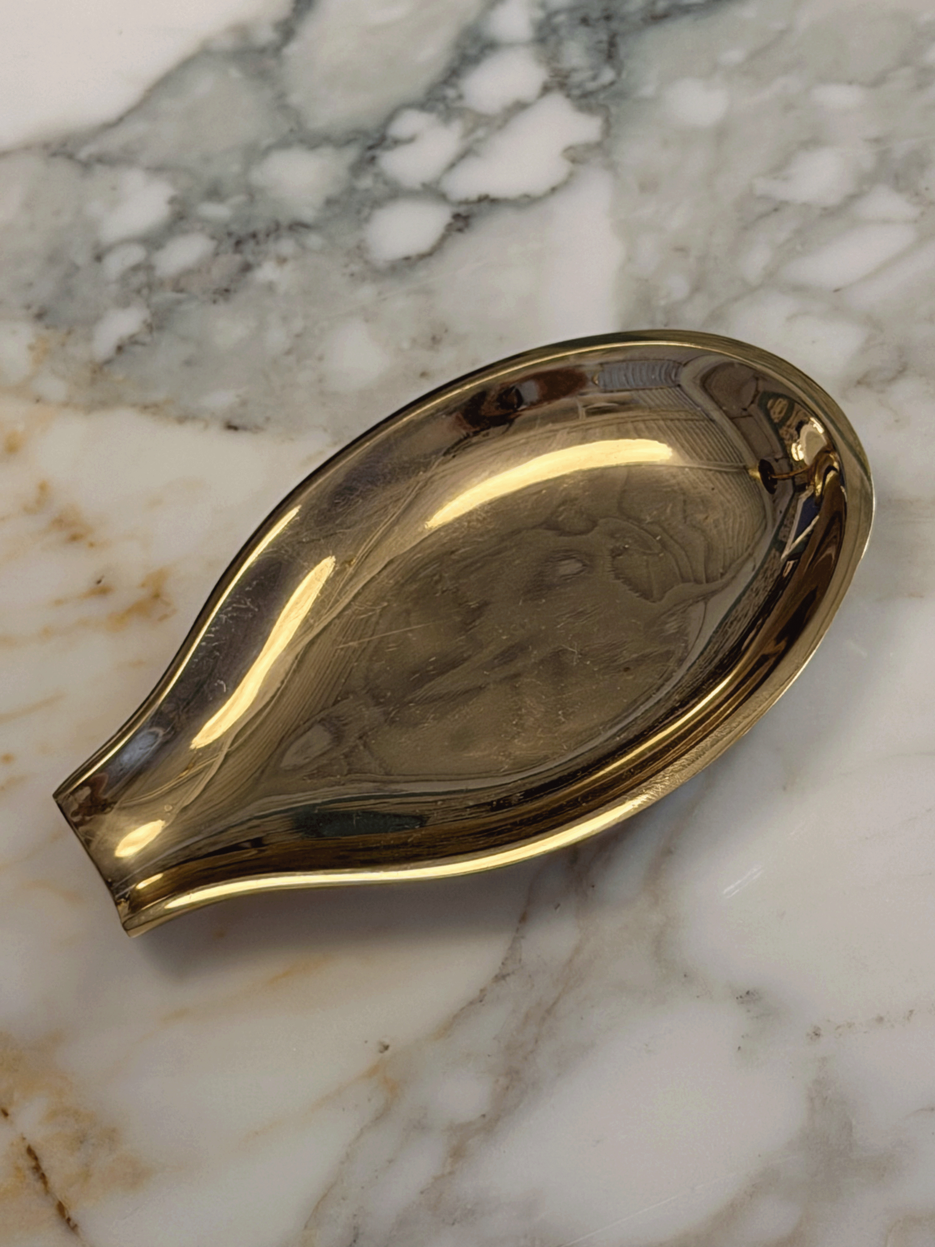 Brass Spoon Rest