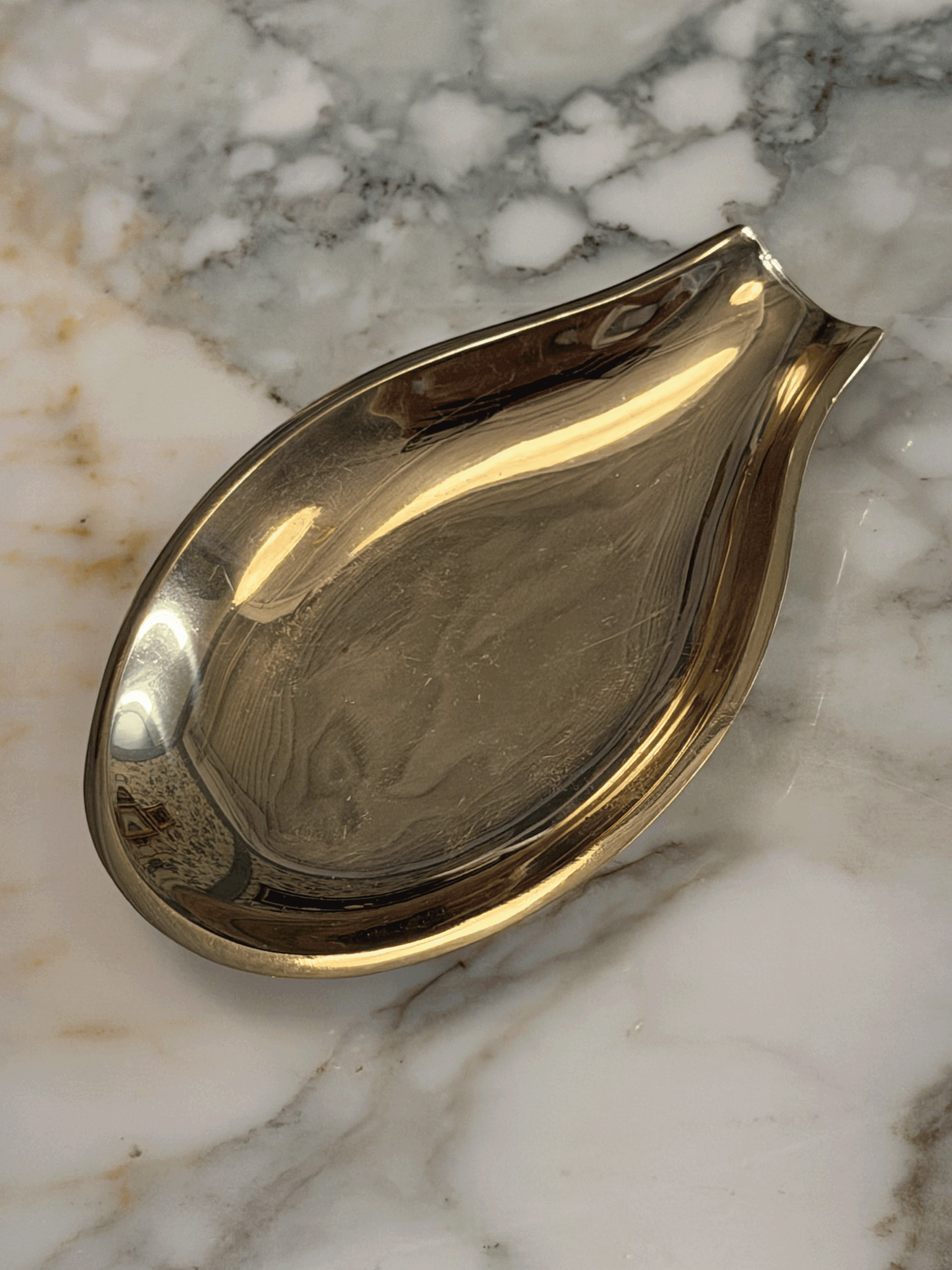 Brass Spoon Rest