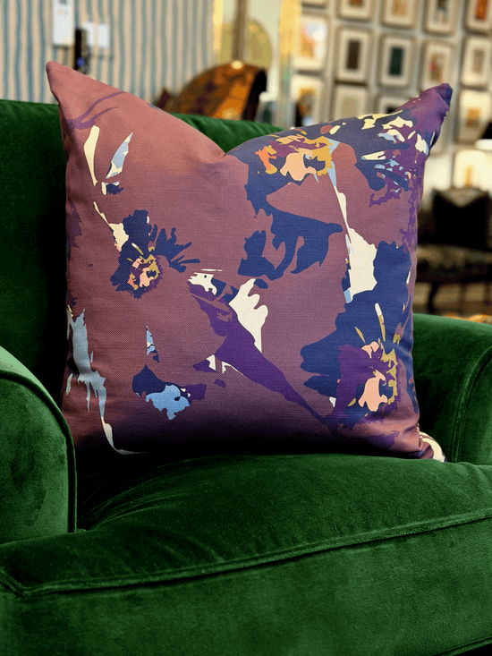 Mauve Marigold – Throw Pillow
