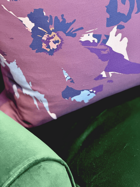 Mauve Marigold – Throw Pillow