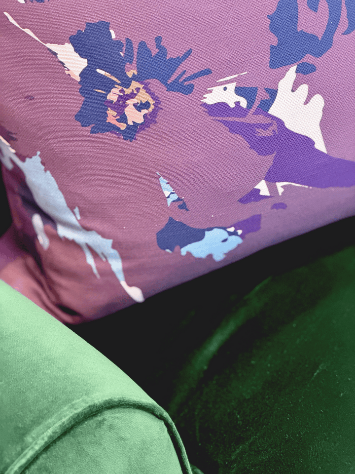 Mauve Marigold – Throw Pillow
