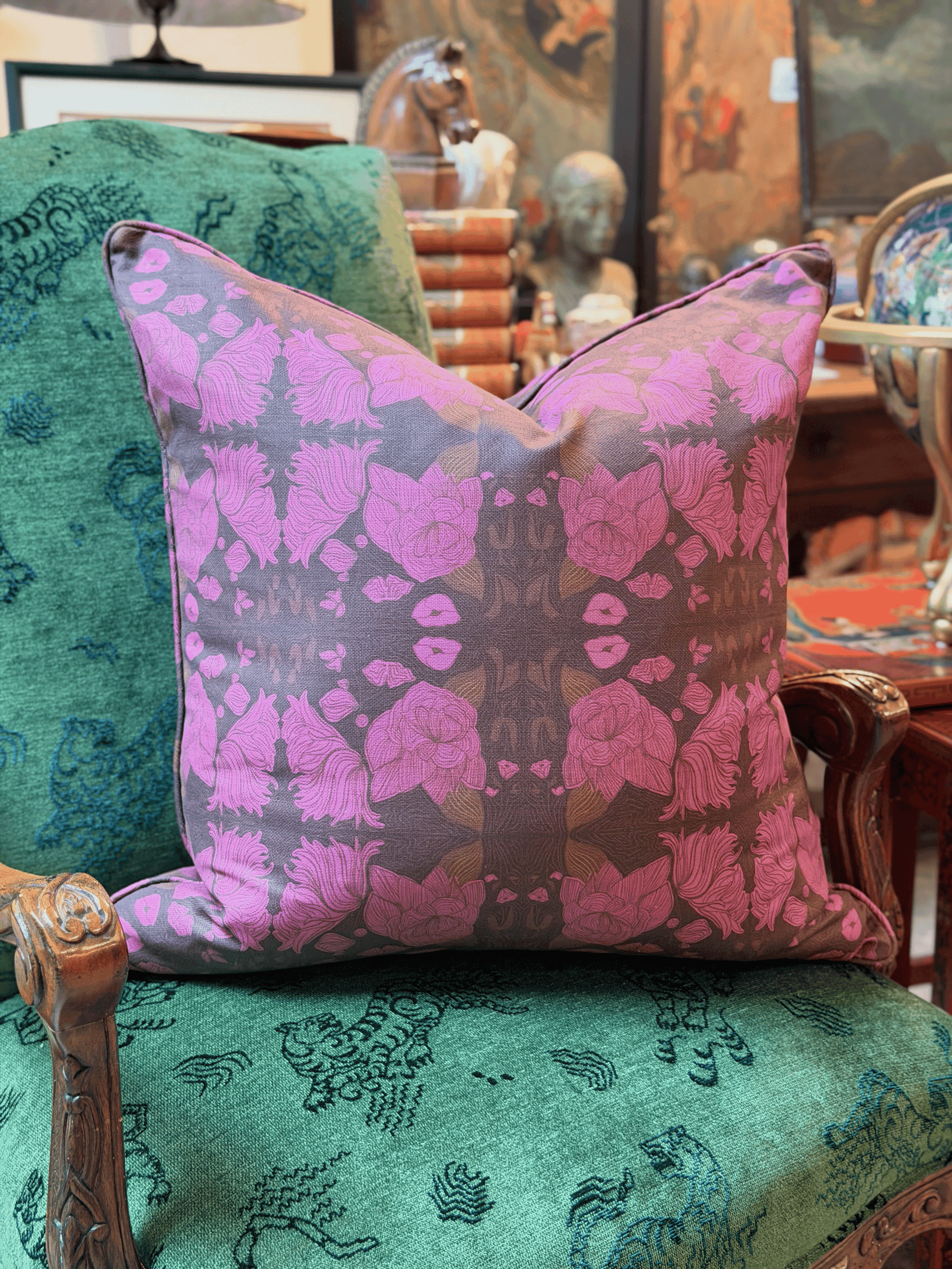 Anna, Rust – Euro Pillow