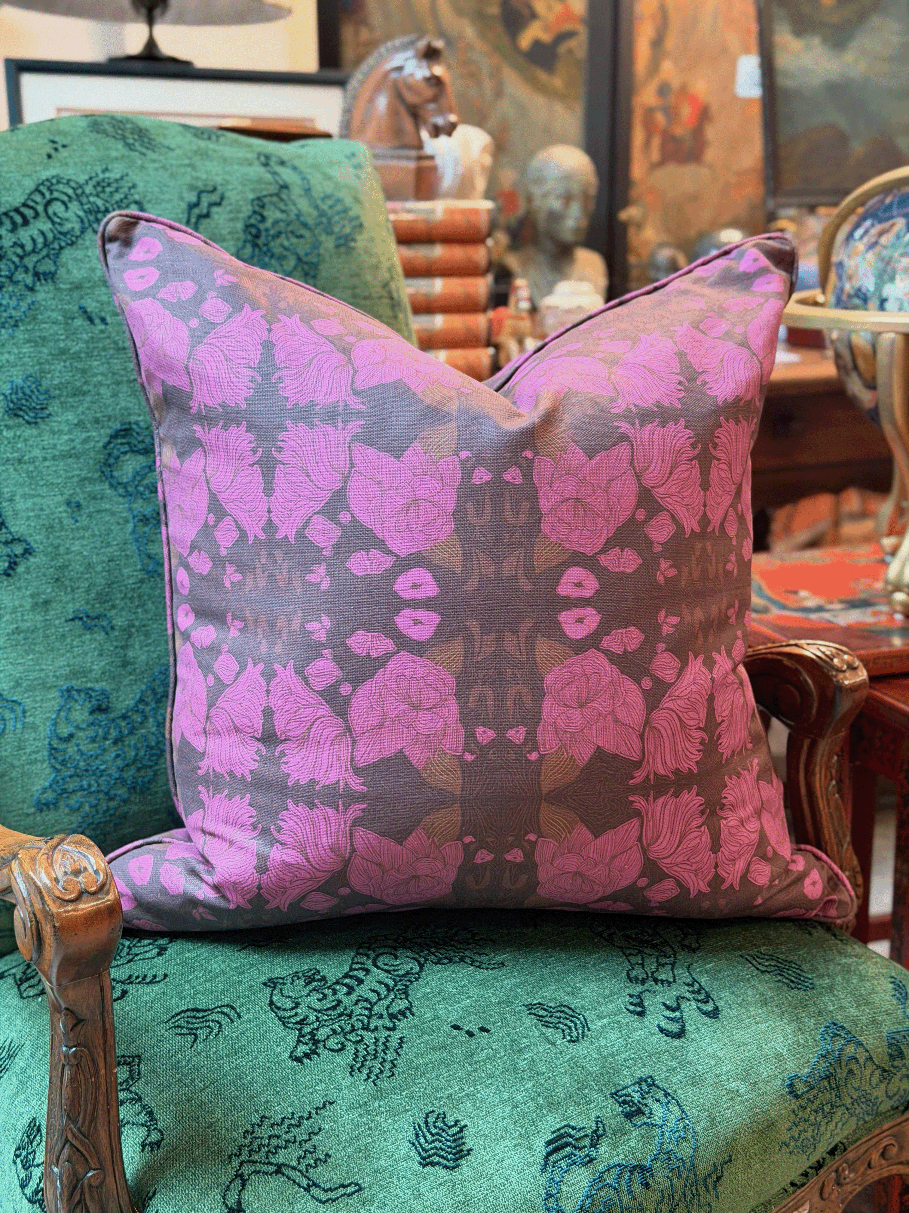 Anna, Rust – Euro Pillow